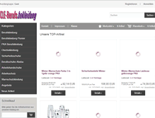 Tablet Screenshot of cle-berufsbekleidung.de